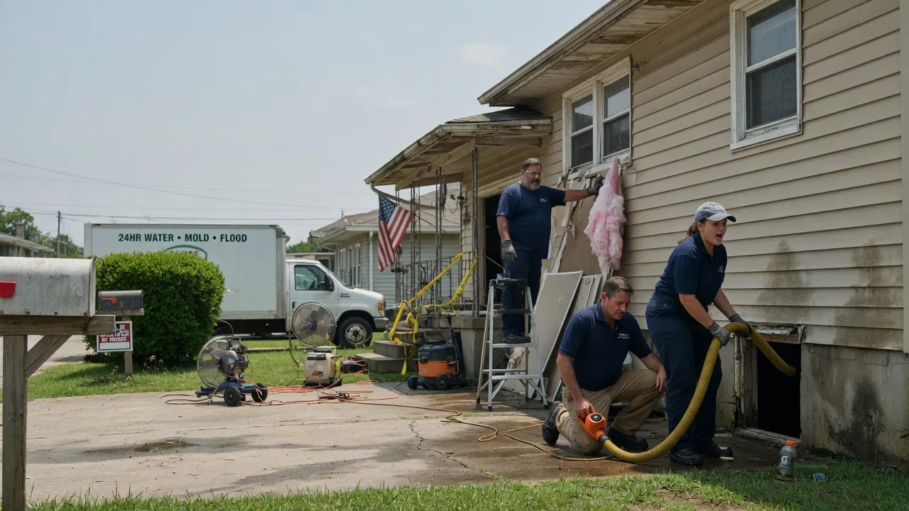 Water Damage Repair in Manchester, IL near me
